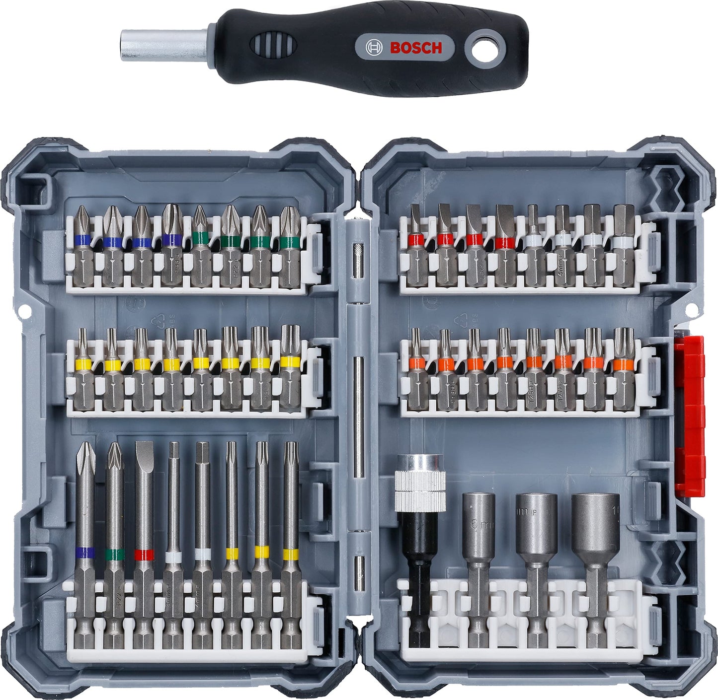 Pick & Click Bit-Satz "ExtraHard" + Griff, 45-teilig