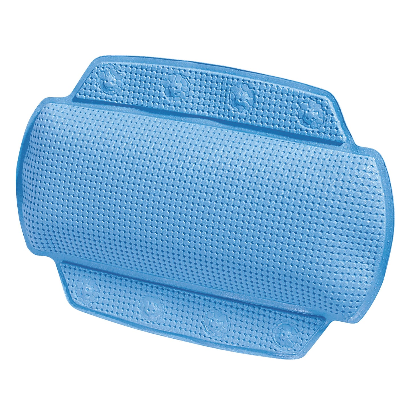 Badewannenkissen mit Saugnäpfen, Hellblau 23 x 32 cm