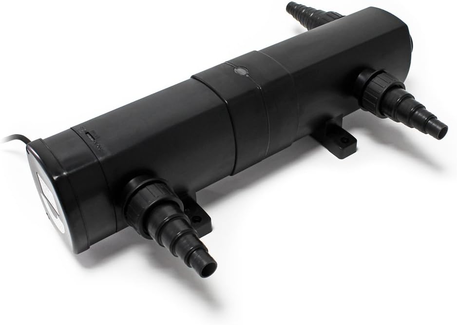 Teichfilter-Komplettset CBF-550 bis 60000L, CBF-550 Filter+10000l/h Pumpe+36W UVC Lampe+16W Springbrunnenpumpe