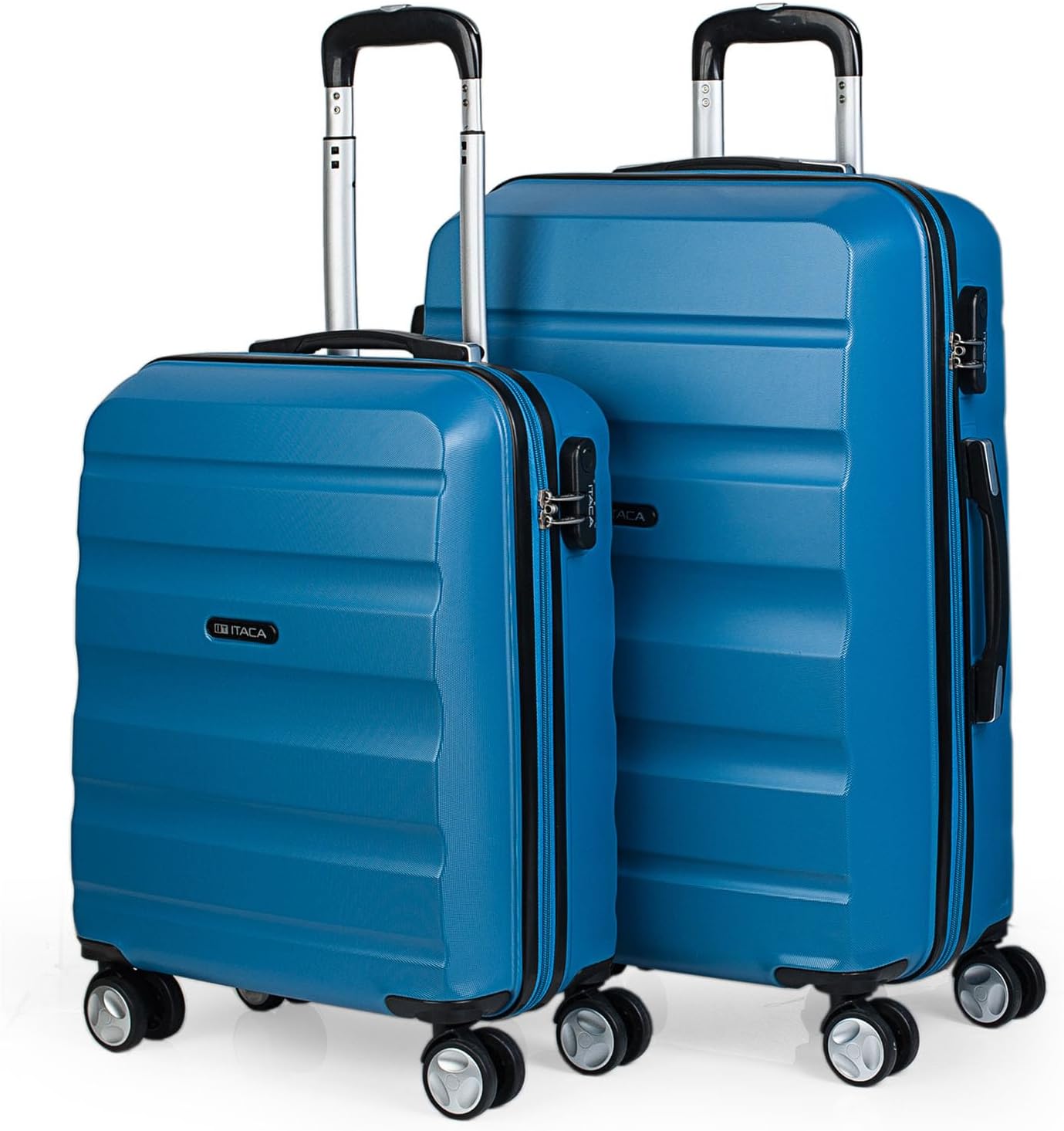 Hartschalenkoffer-Set für Reisen, Blau