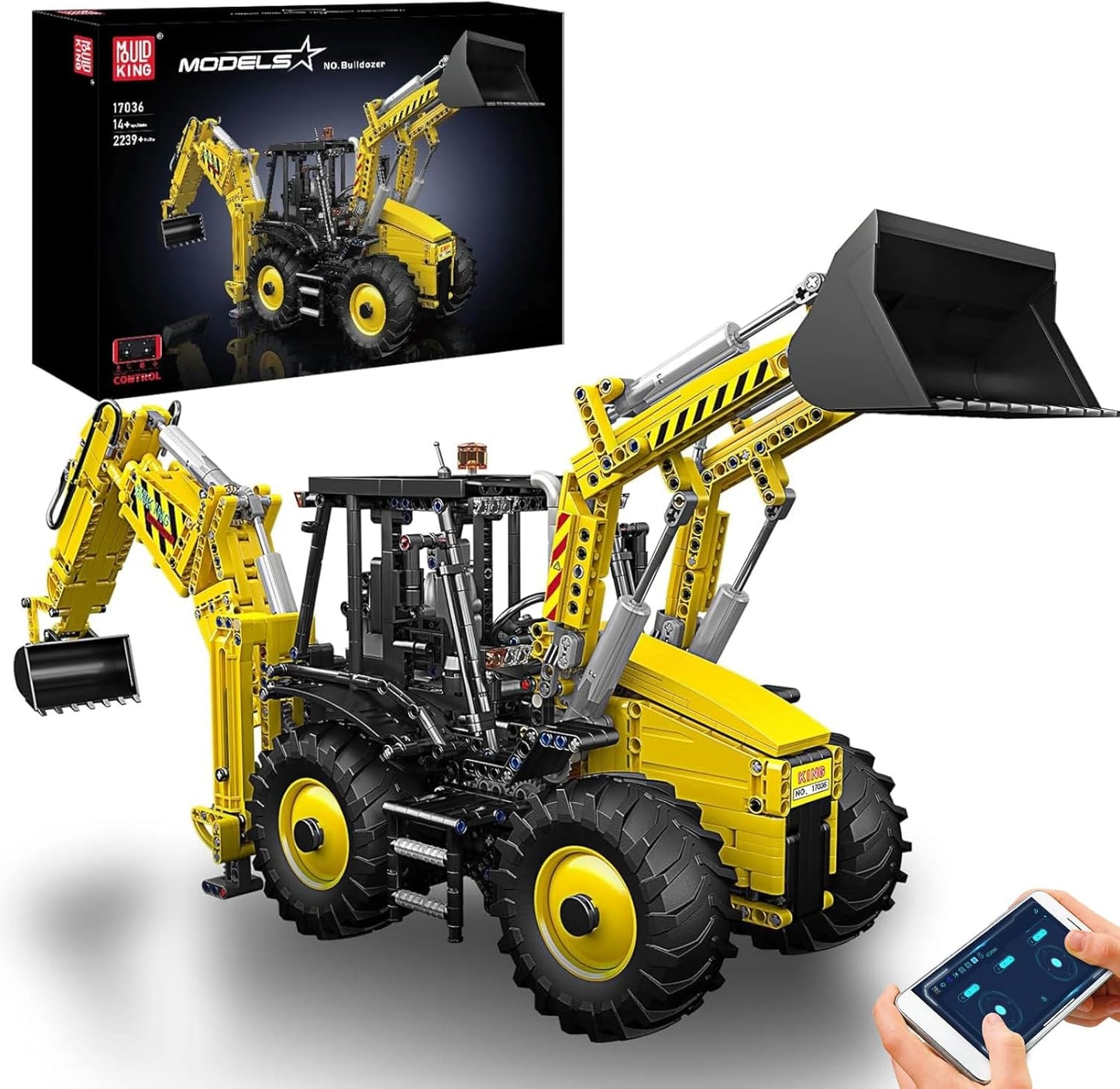 Baggerlader Bausatz RC, Baggerlader
