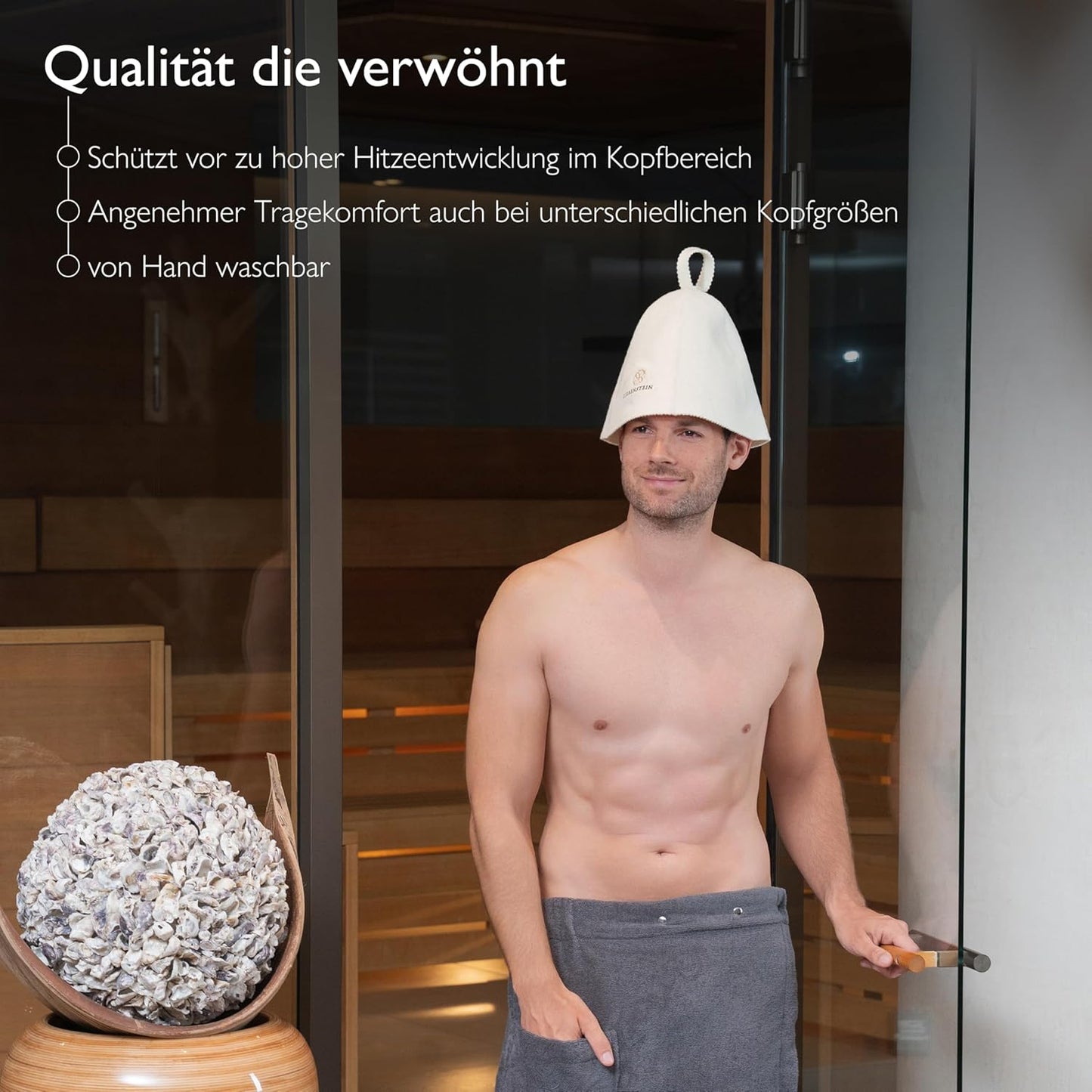 Saunahut, Weiss