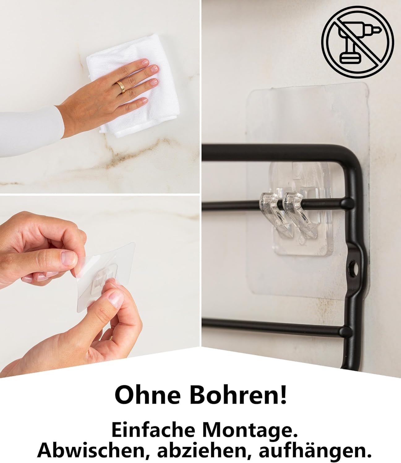 Gewürzregal-Set zum Aufhängen, ohne Gläser