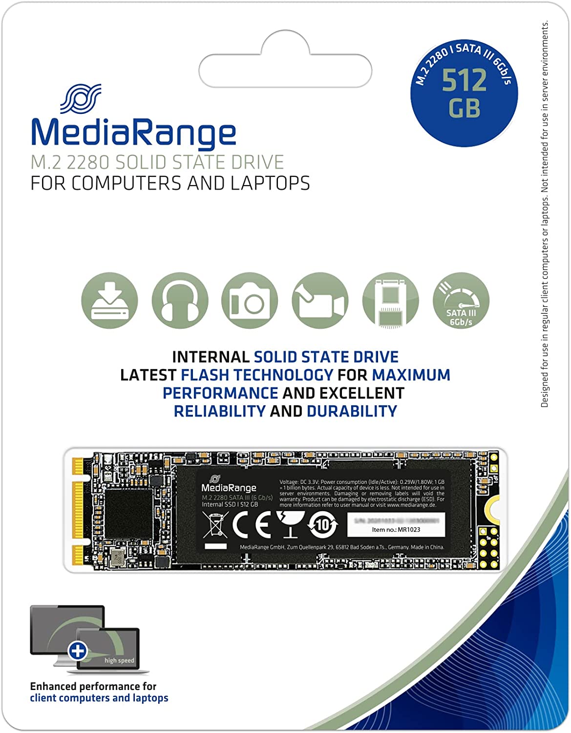 MR1023 512 GB, SSD, 512GB M.2