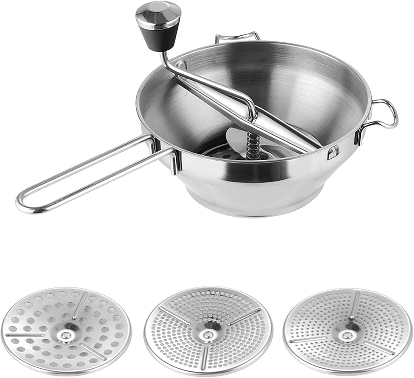Passiermühle mit Siebeinsätzen