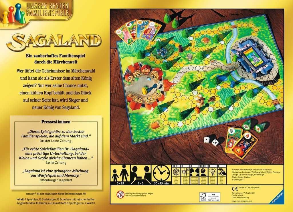 Sagaland, Standard-Ausgabe