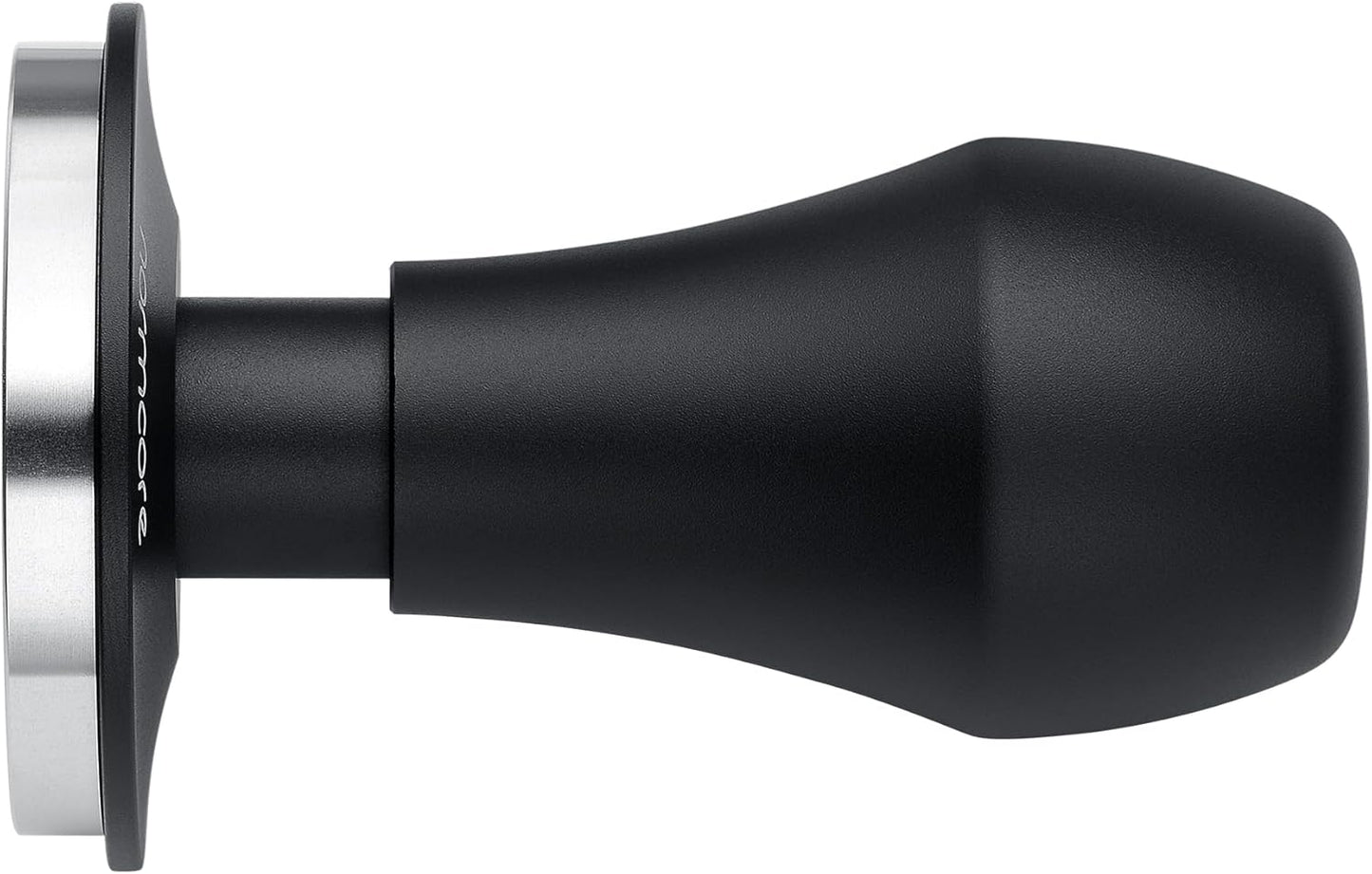 Kaffeestampfer mit Klick-Feedback, Schwarz 58.5mm Flat Base