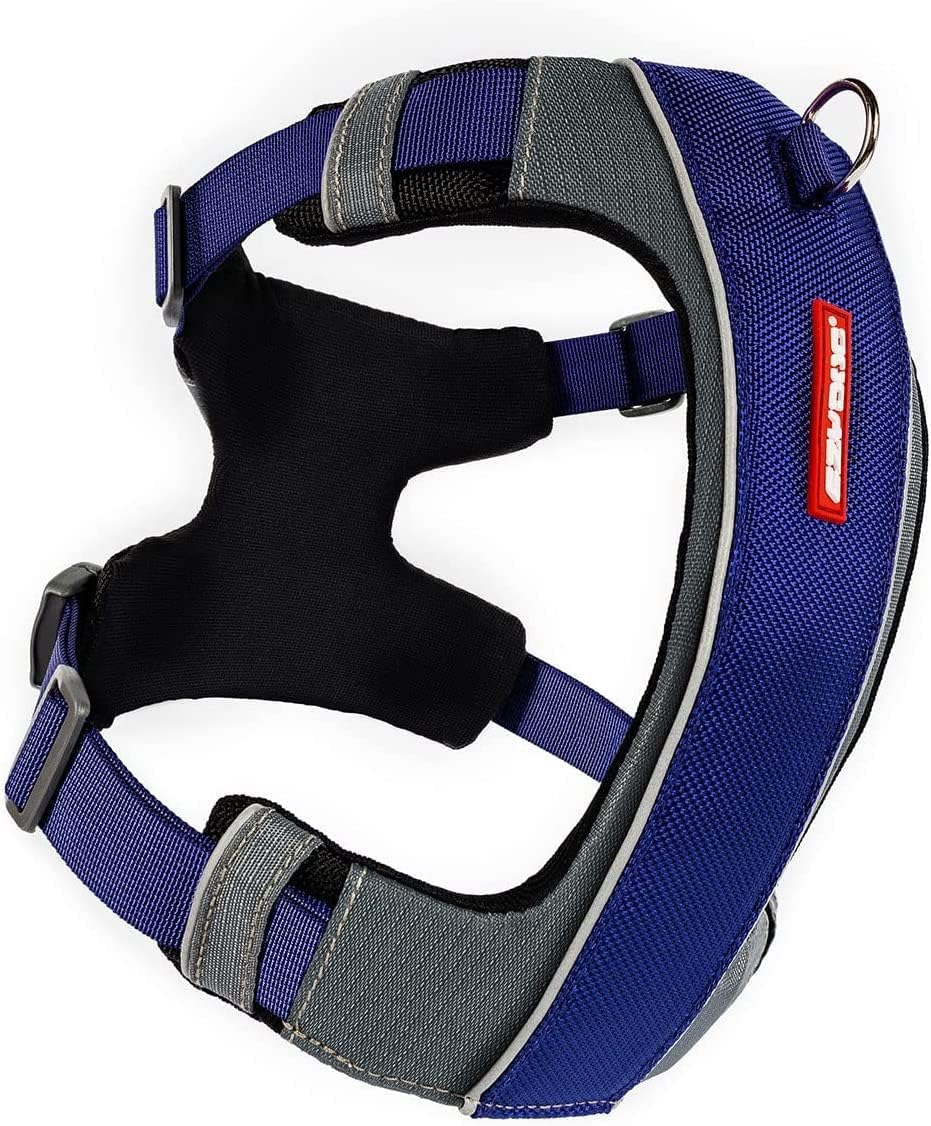 Reflektierender No-Pull Hundegeschirr, L Blau