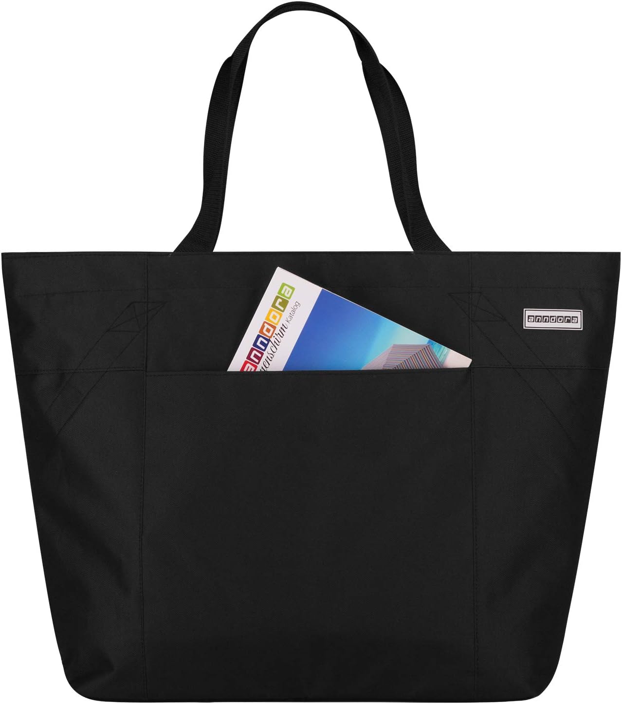 Strandtasche, Schwarz