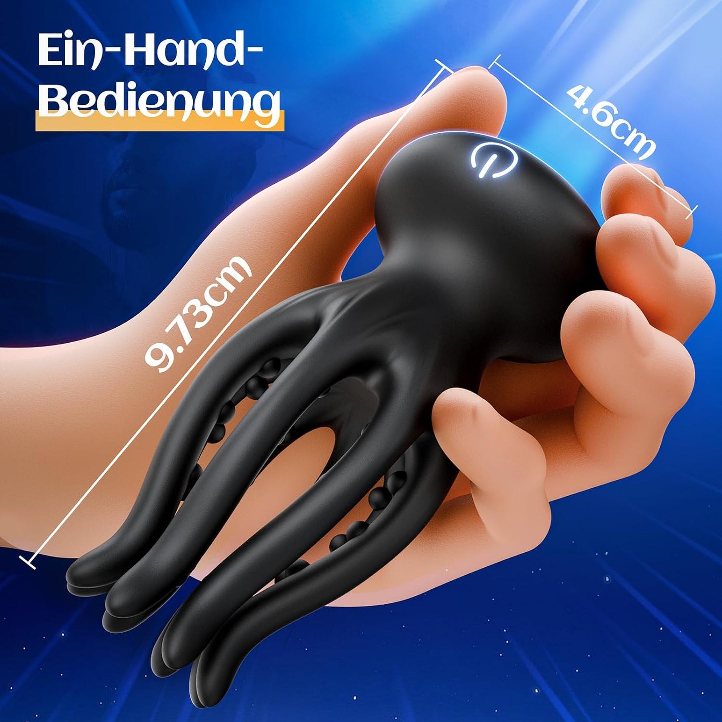 Oktopus Vibrator mit 10 Modi, Oktopusform