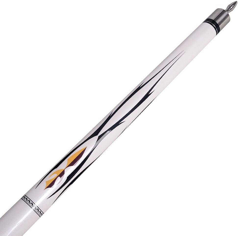 2-teiliges Billiardqueue, Weiss 12.75mm