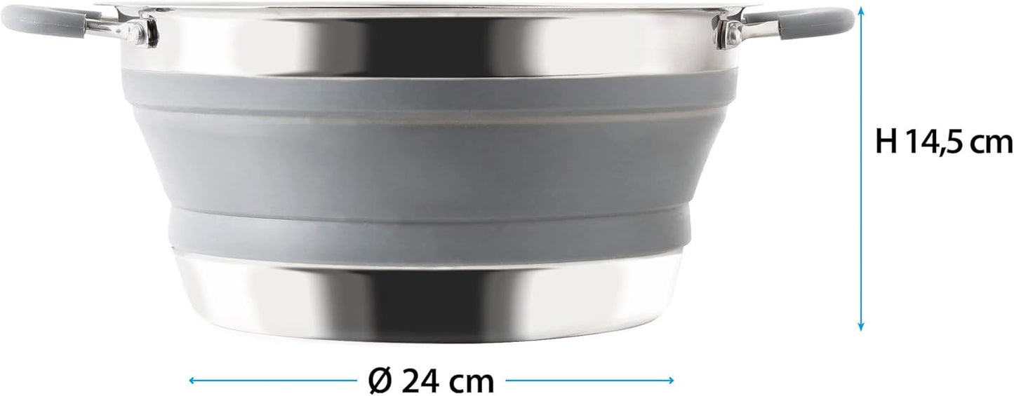 Faltbarer Kochtopf Volcano, ø 24 cm, 24 cm