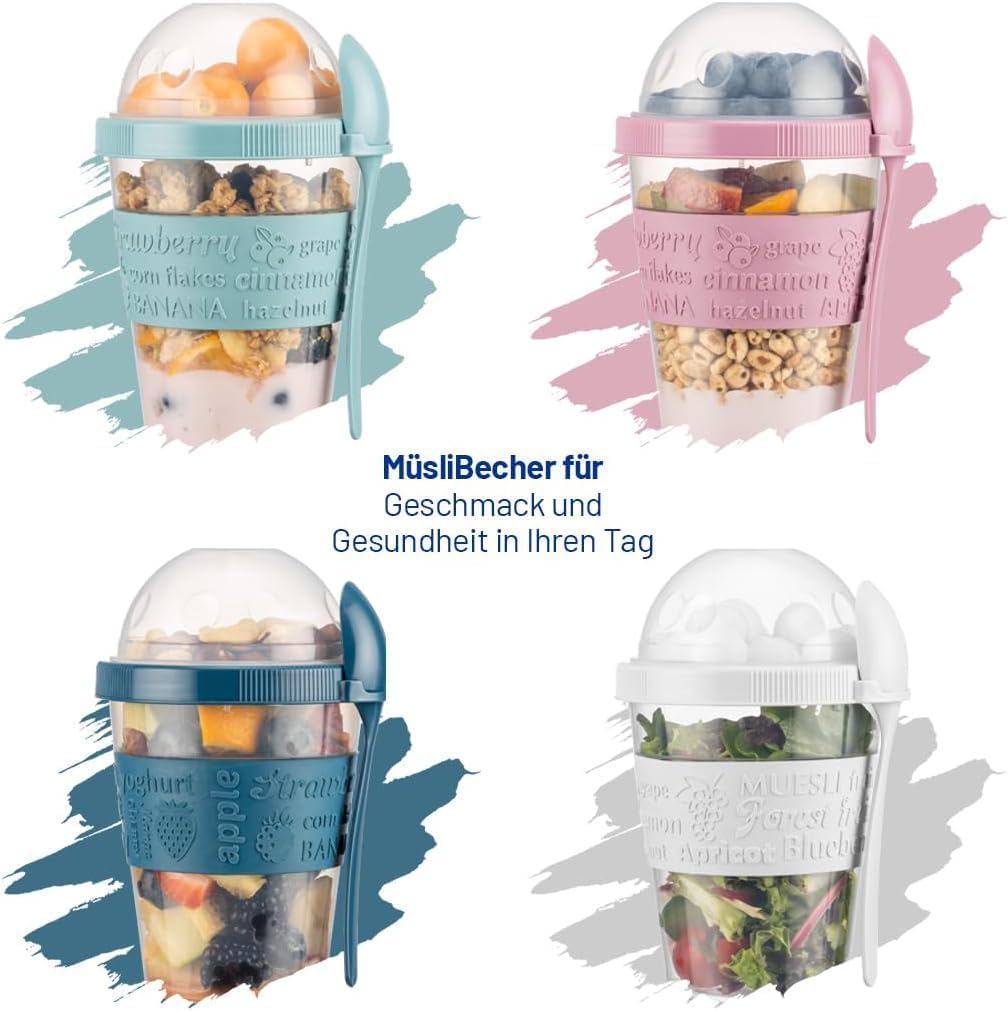 Müslibecher to Go Set
