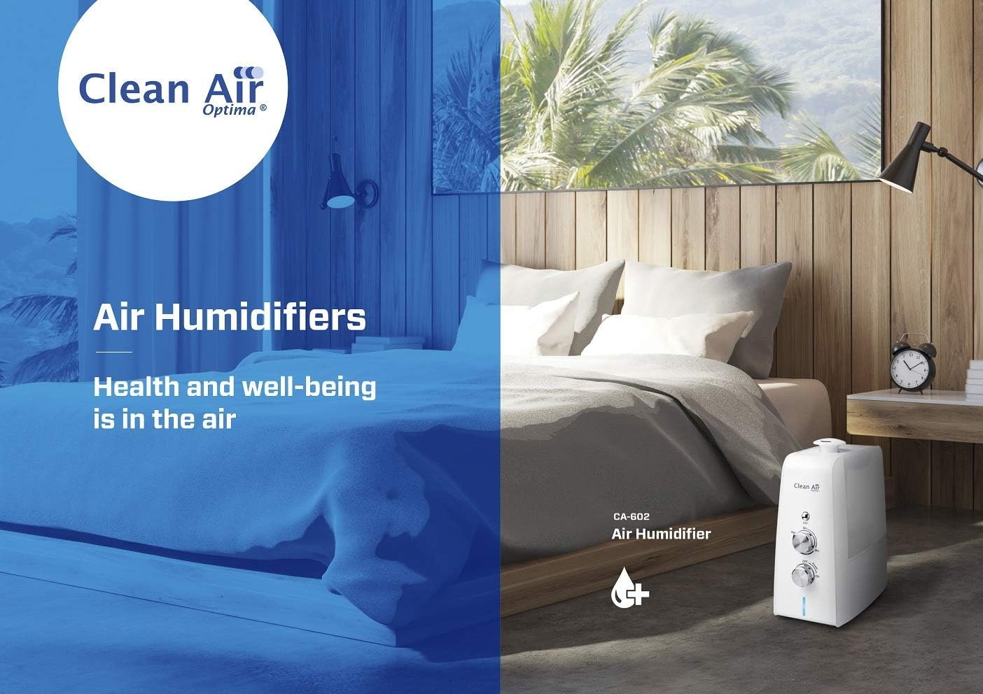 CA-602 - Luftbefeuchter mit Ionisator und Aromaverteiler