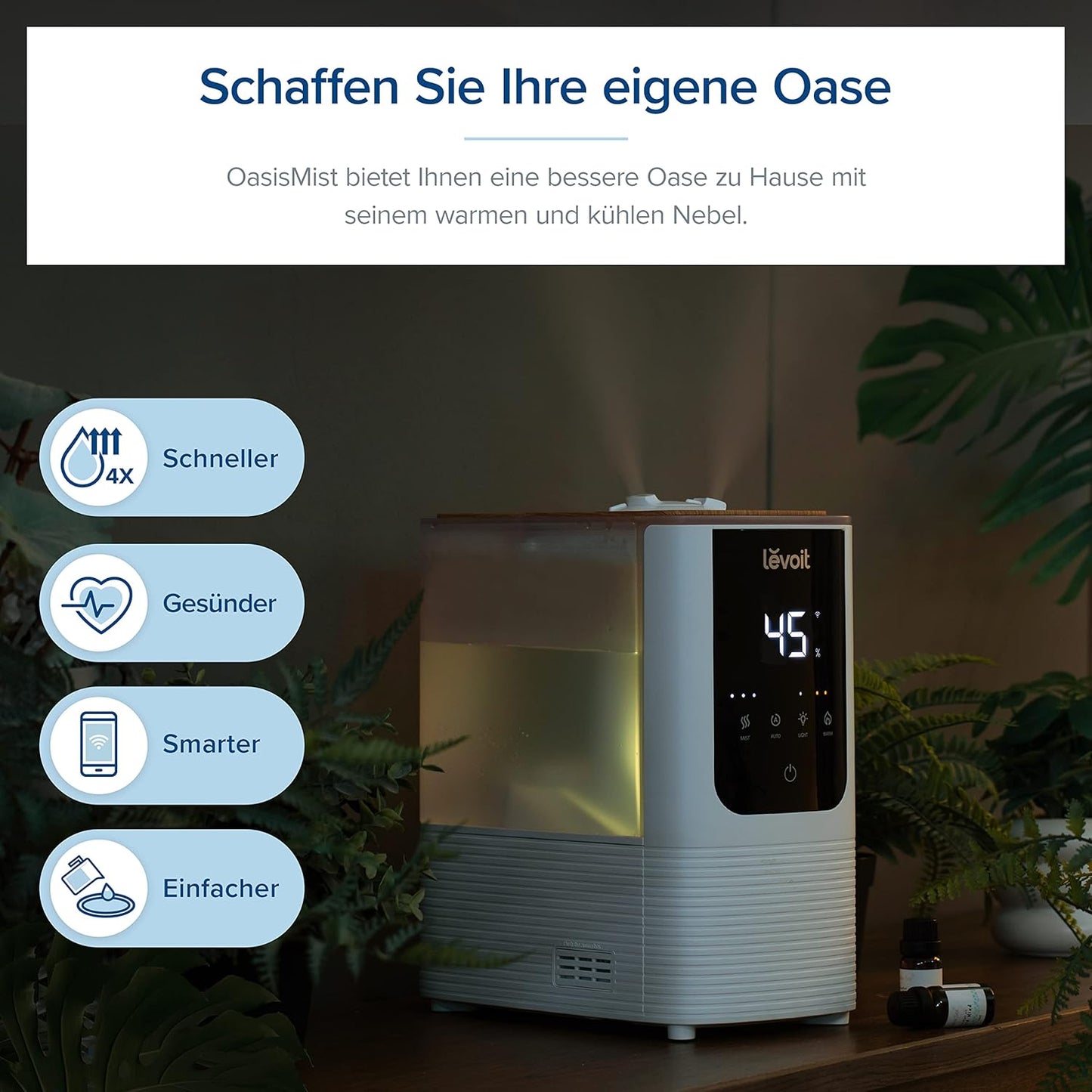OasisMist, Smart+4,5L+Warm/Kalt