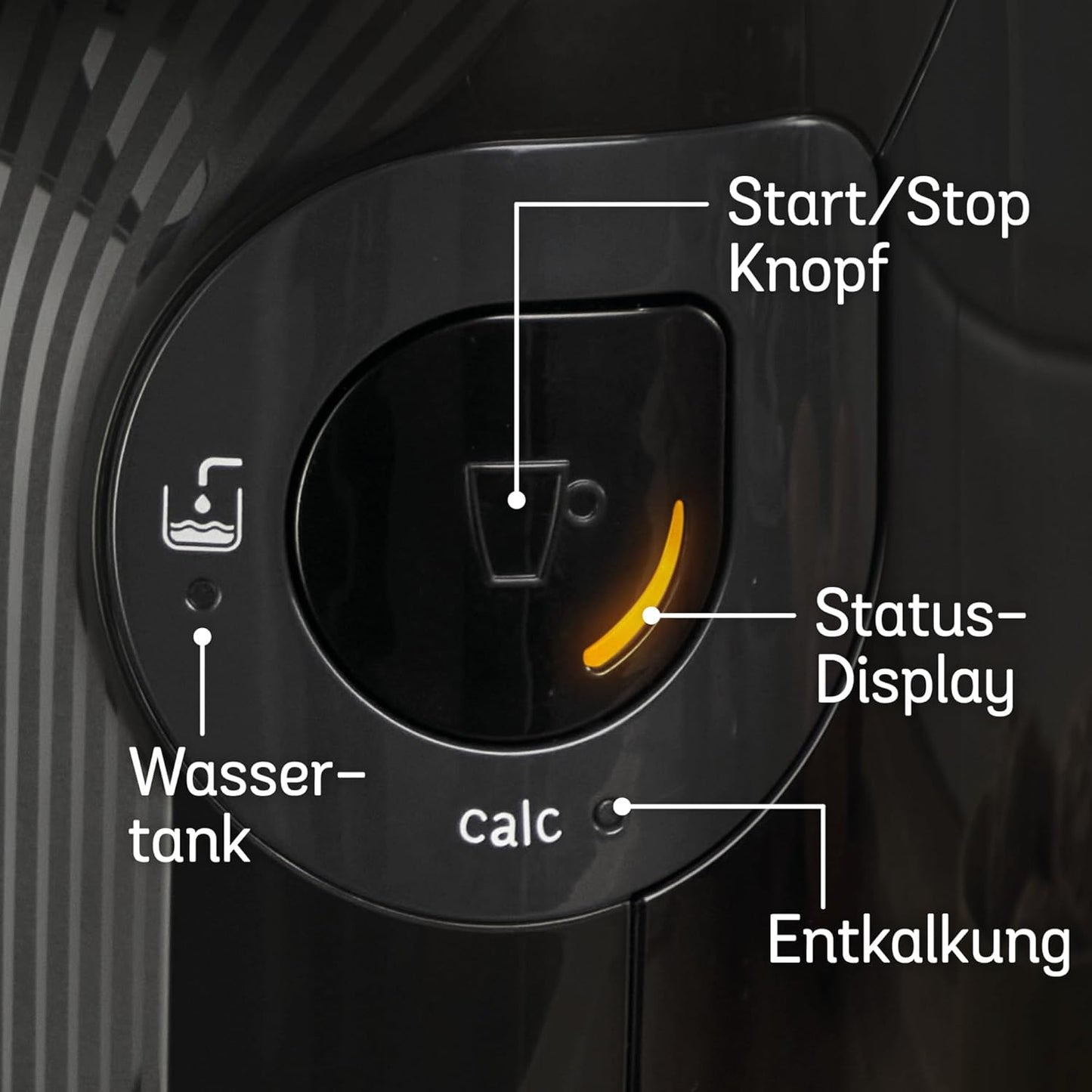 Tassimo Style Kapselmaschine, Schwarz