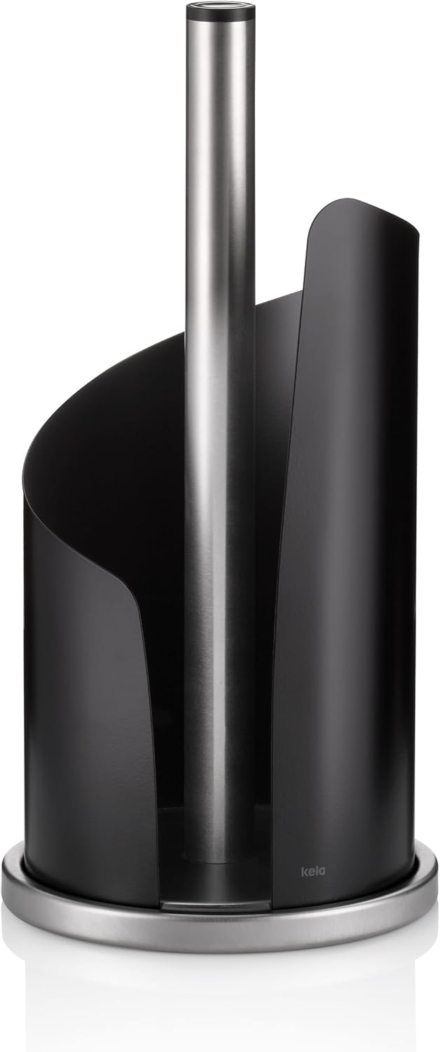 Küchenrollenhalter Stella, Schwarz