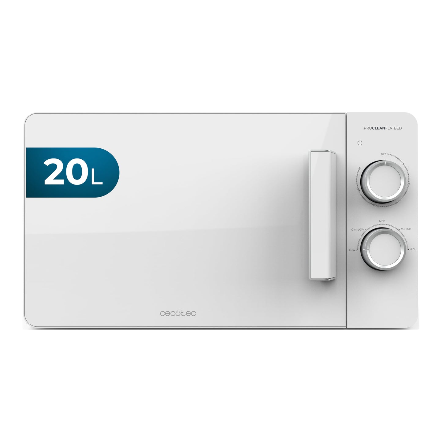Mikrowelle mit Grill Proclean 3020 Flatbed 20L, Weiss Handbuch