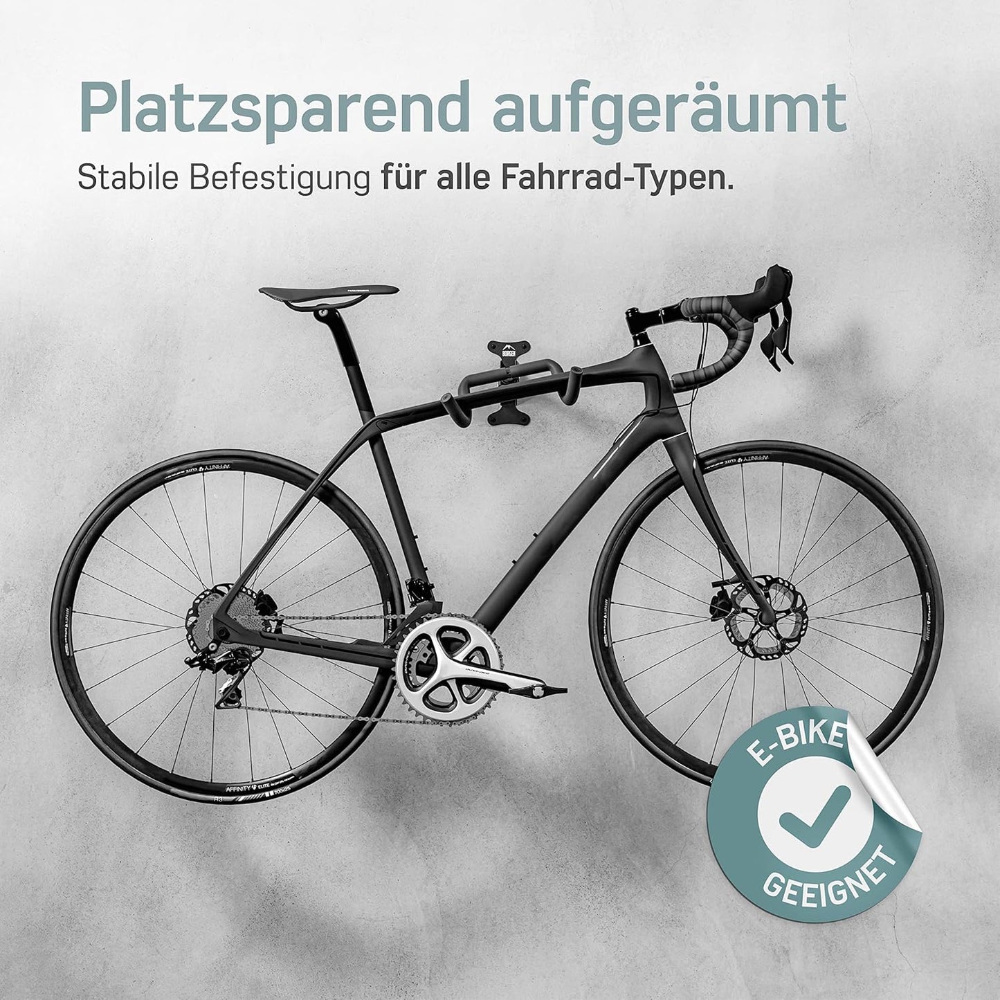 Velo Wandhalterung, 2er Set Schwarz