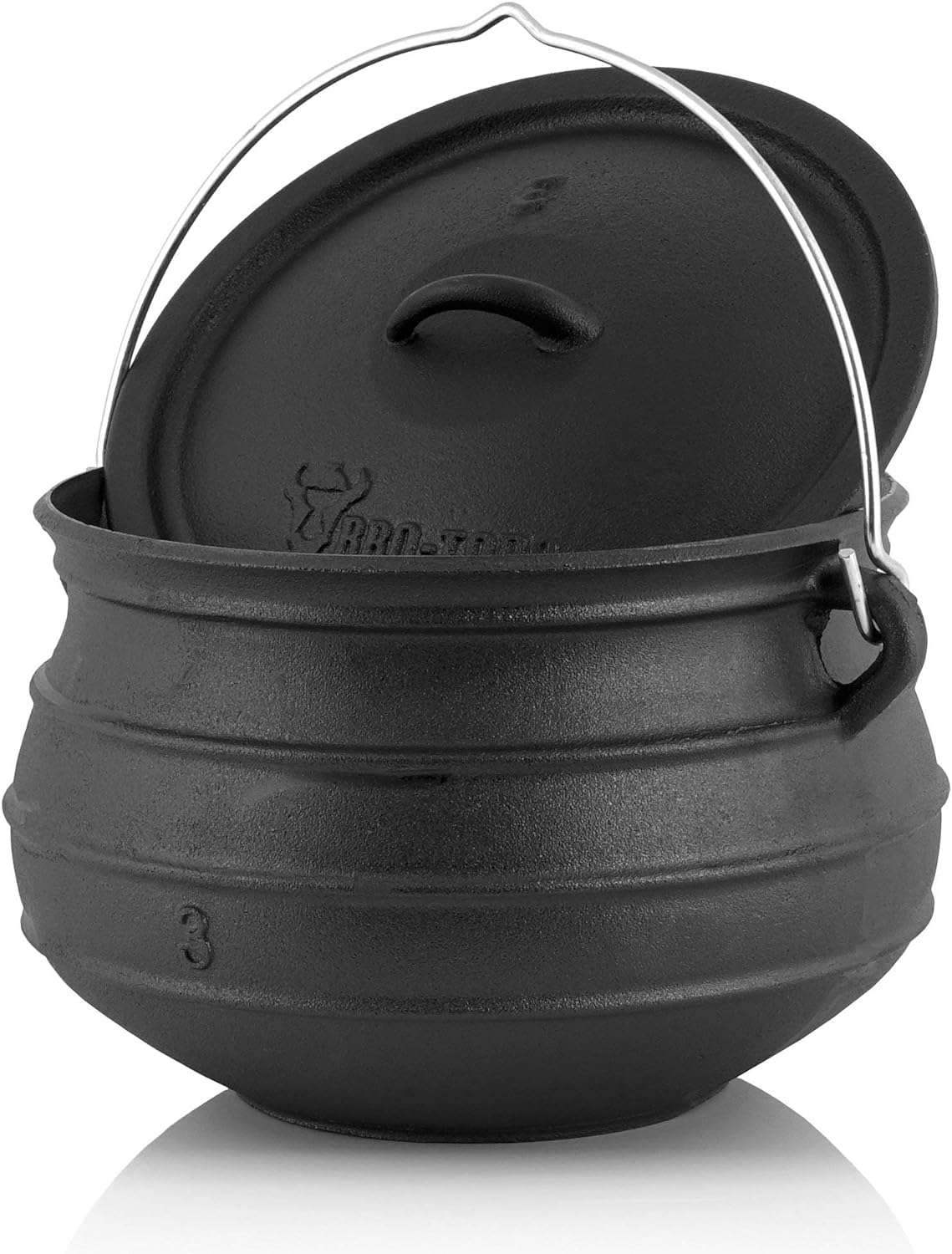 Hexenkessel, Potjie #3 (env. 8 litres), Ohne Füsse