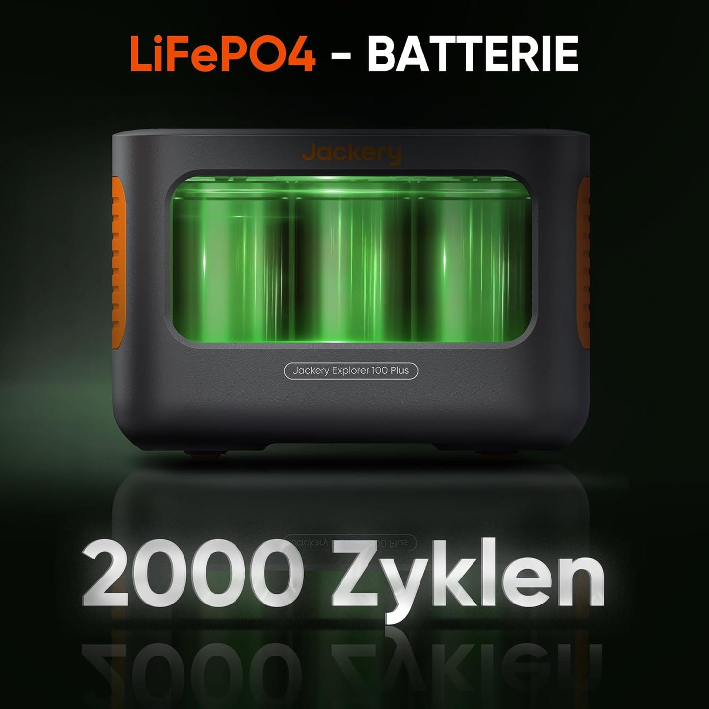 Tragbare Powerstation mit Solarpanel (99Wh), E100 plus+40W