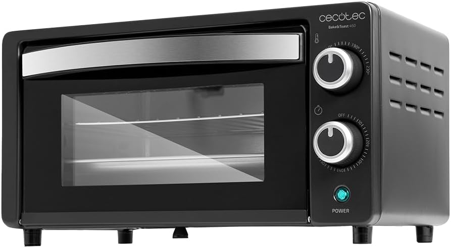 Bake&Toast Tischofen, 10 L Schwarz