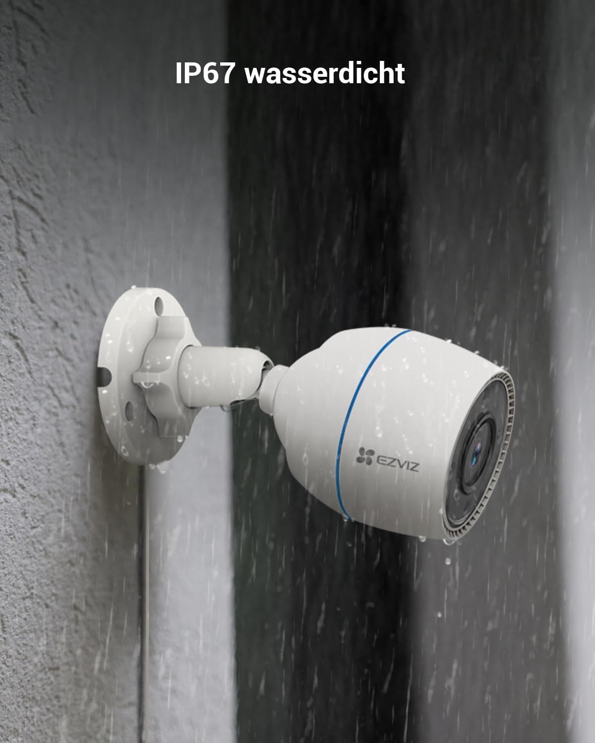 C3TN Color WLAN Überwachungskamera mit Farbnachtsicht, 2mp Kamera mit Farbnachtsicht