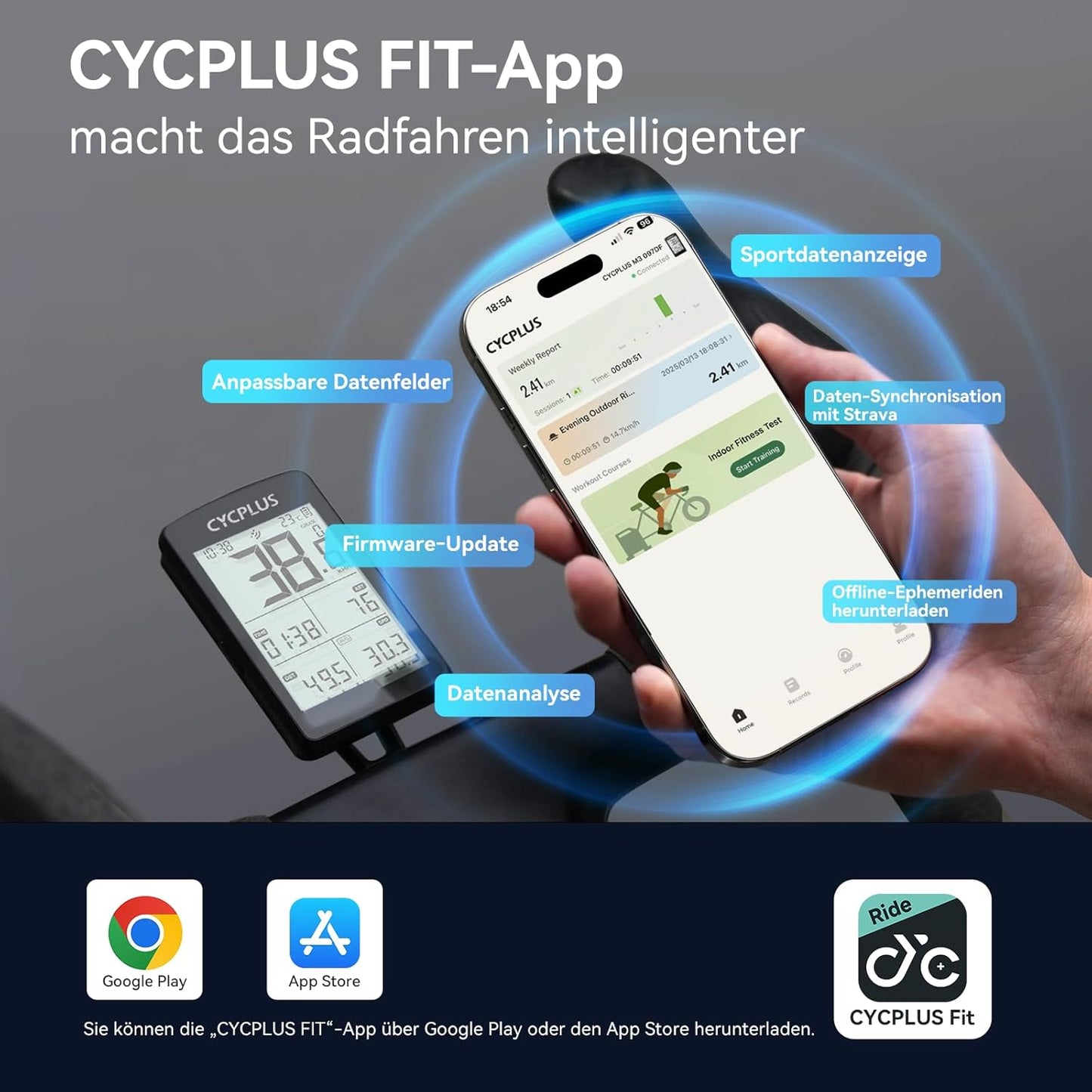 GPS Fahrradcomputer