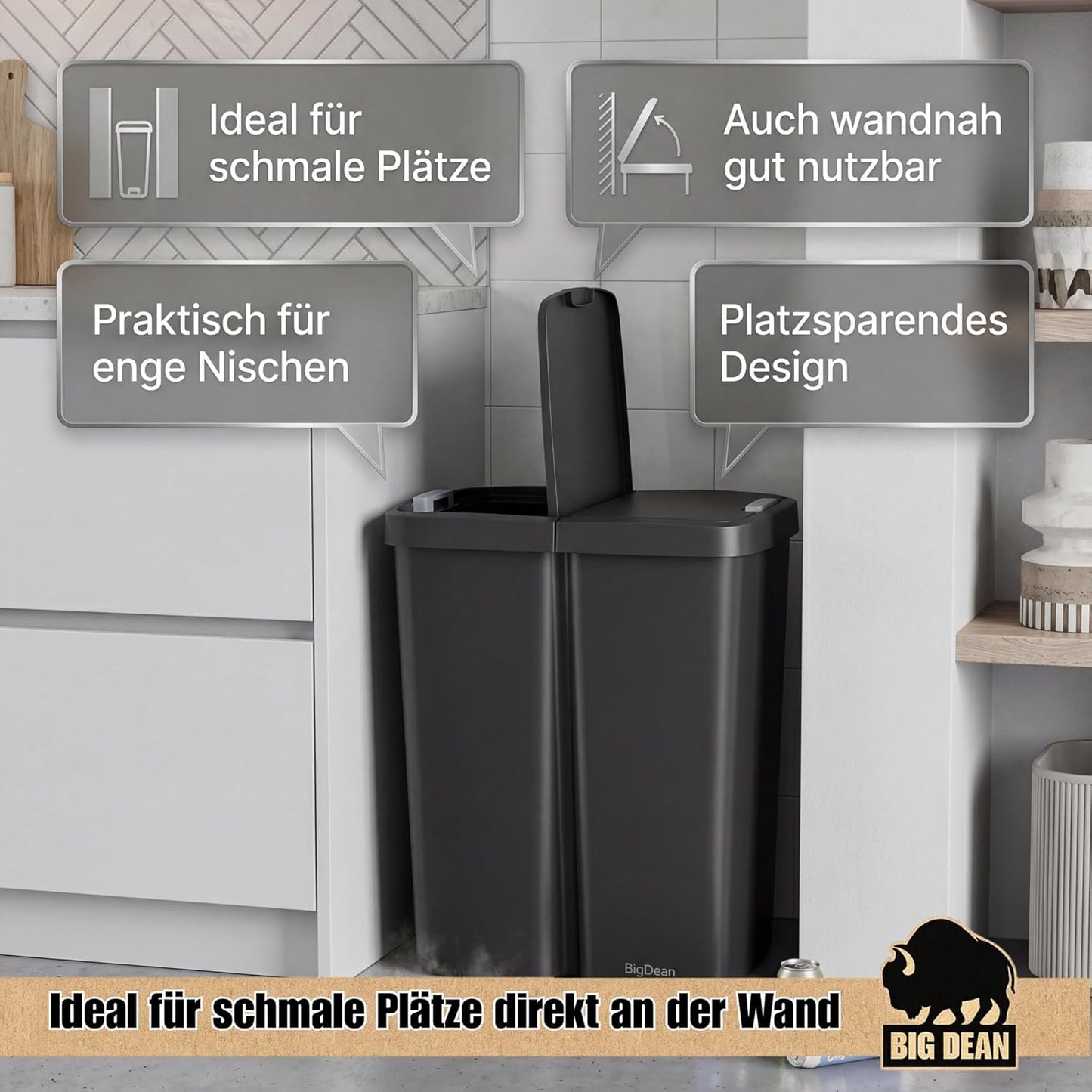 Duo Abfalleimer