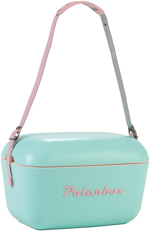 Retro Kühlbox, Türkis, 20l