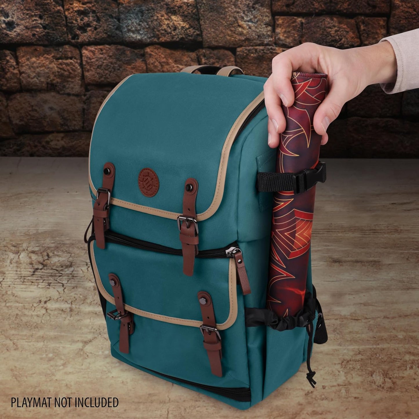 Sammelkarten-Aufbewahrungsbox-Rucksack, Einheitsgrösse Grün