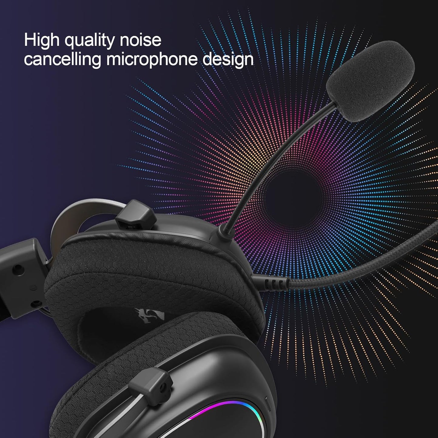 Gaming-Headset, Schwarz (Anime)