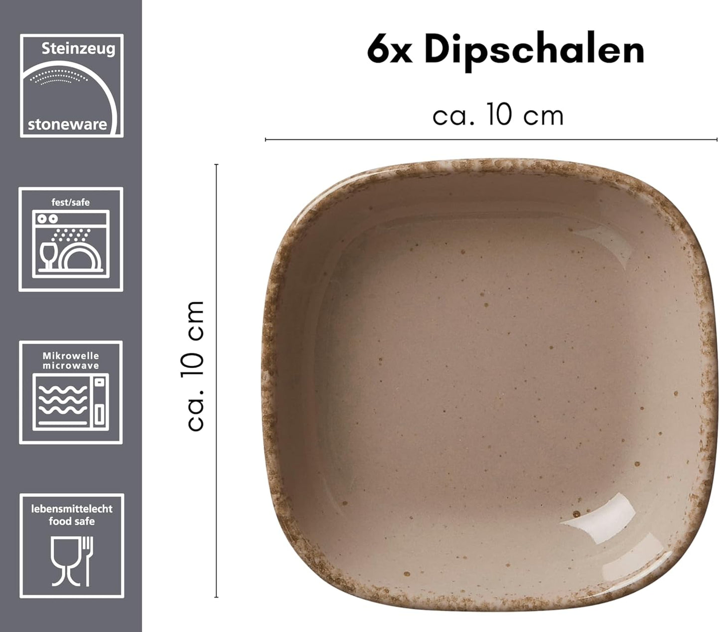 Casa, Dipschalen Nougat