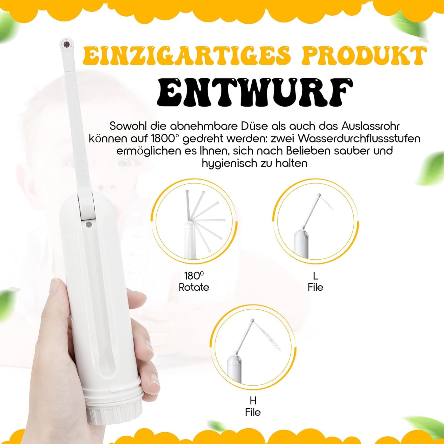 Elektrisches Reisebidet