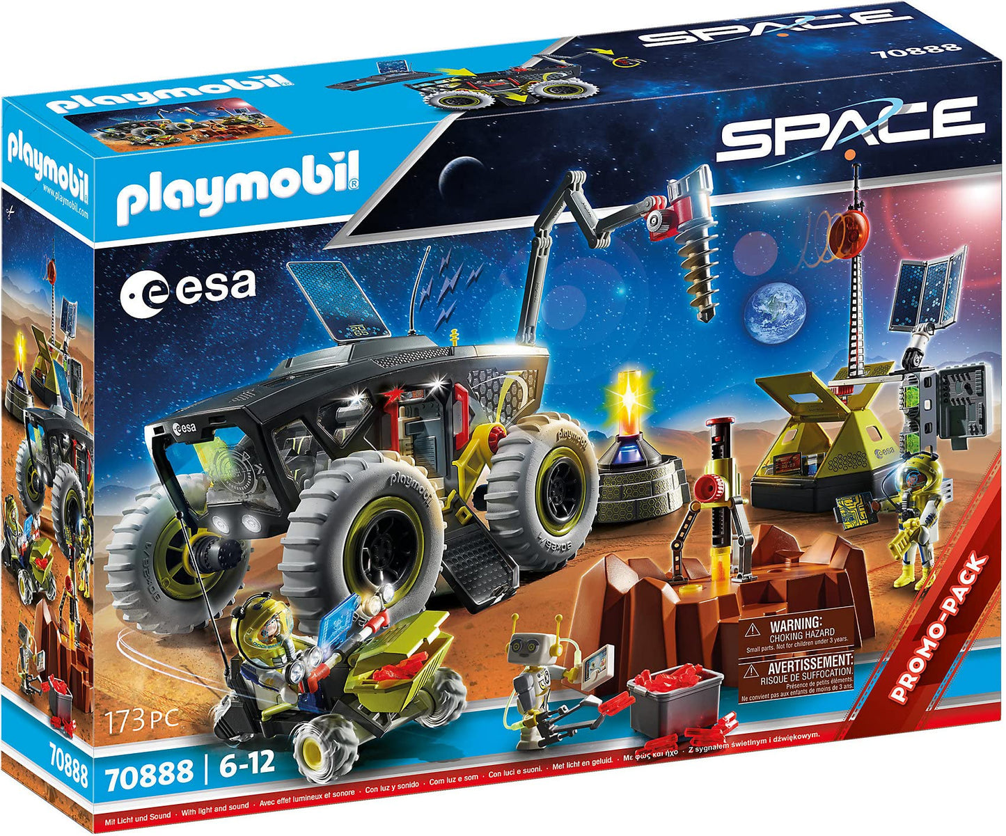 70888 Space Mars-Expedition mit Fahrzeugen, Konstruktionsspielzeug