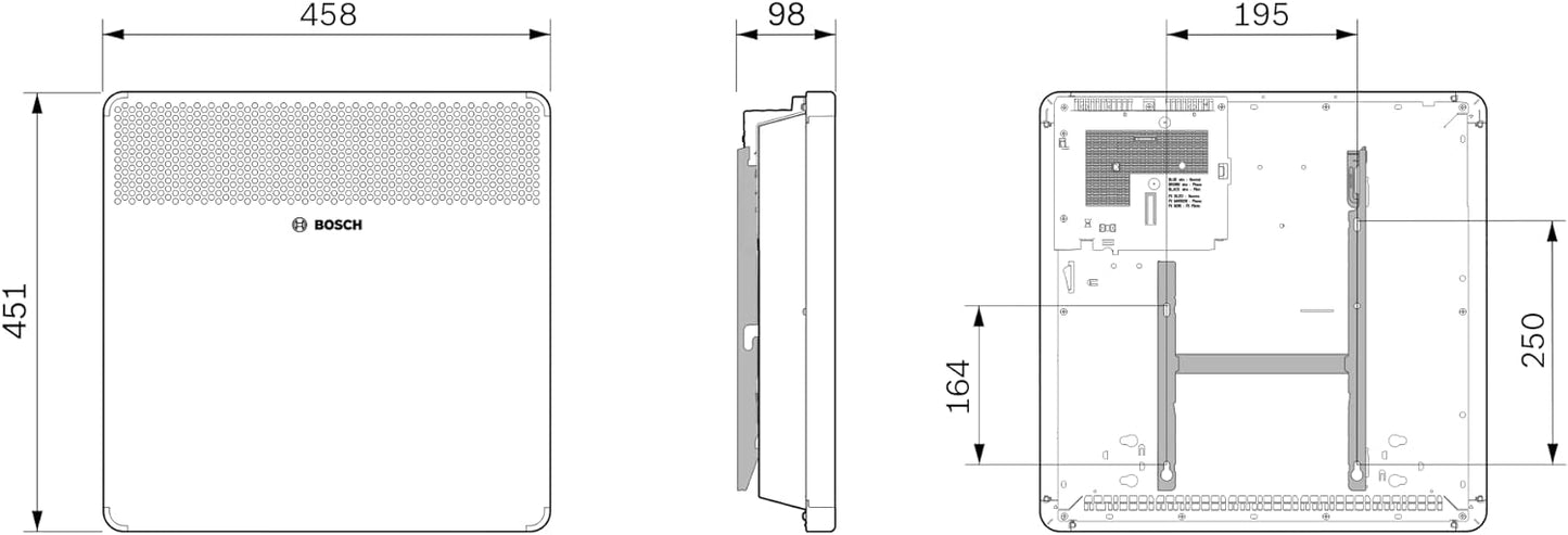 HC4000-10 Wandkonvektor (7738336935), für ca. 10 m2