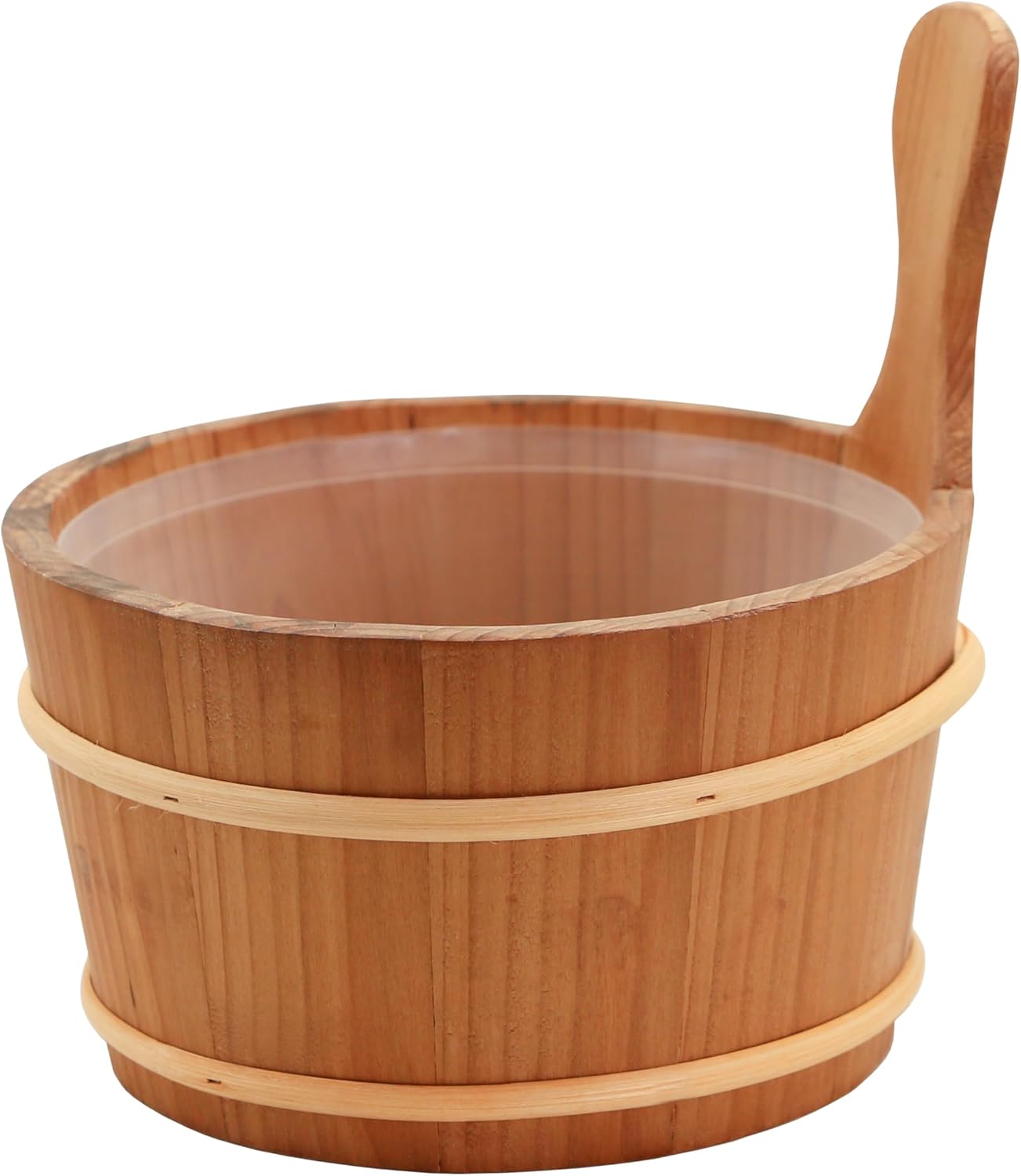3-teiliges Saunakübel-Set, 4L Thermo-Espe + Kelle