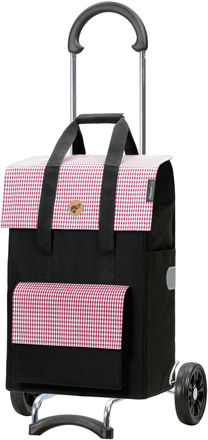 Scala Milla Einkaufstrolley klappbar - 54L, belastbar bis 40 kg, Rot
