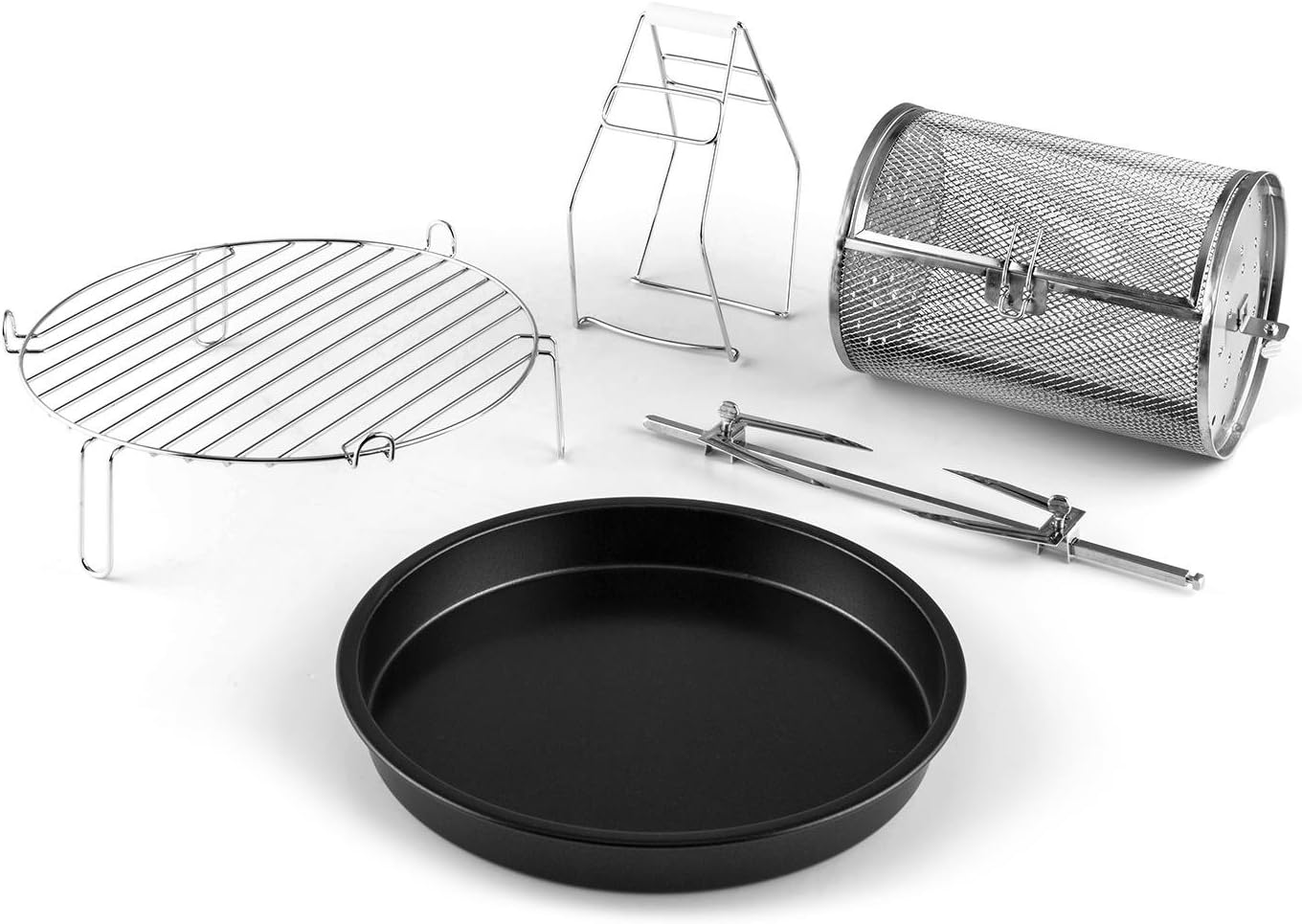 Heissluftfritteuse mit Halogen-Infrarot-Technologie, Turbo Grün-weiss