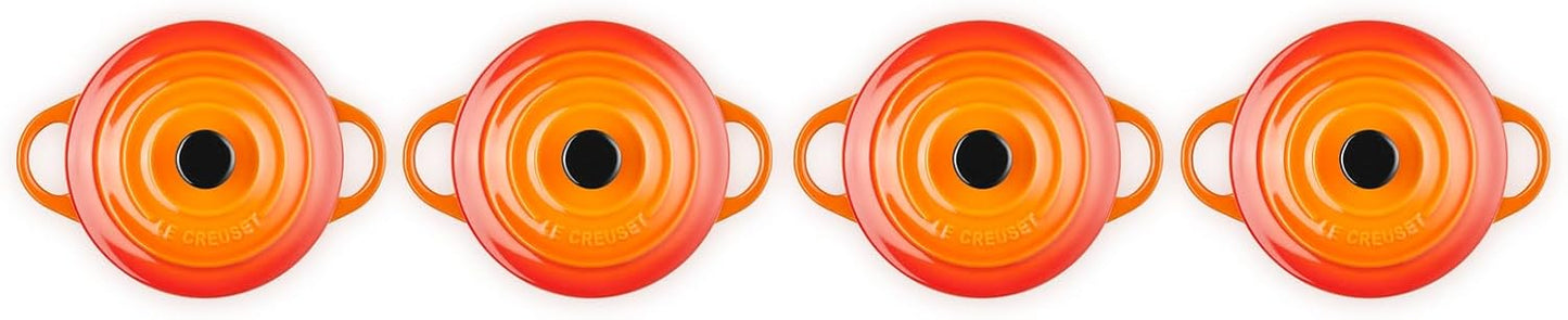 Mini Cocottes Set, Orange
