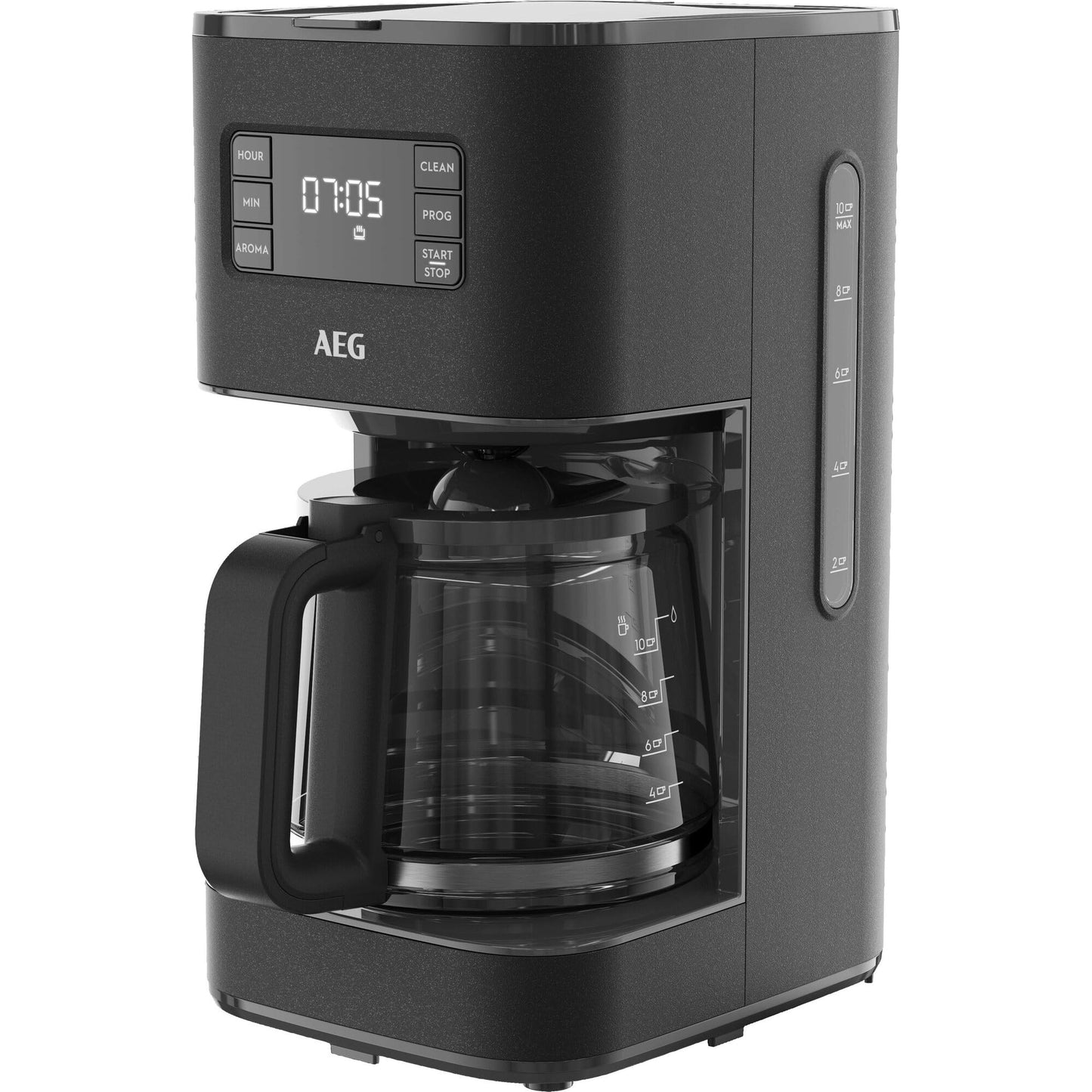 Kaffeemaschine, Anthrazit