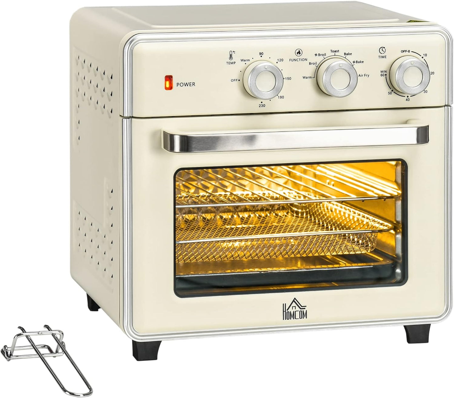Minibackofen, Cremeweiss