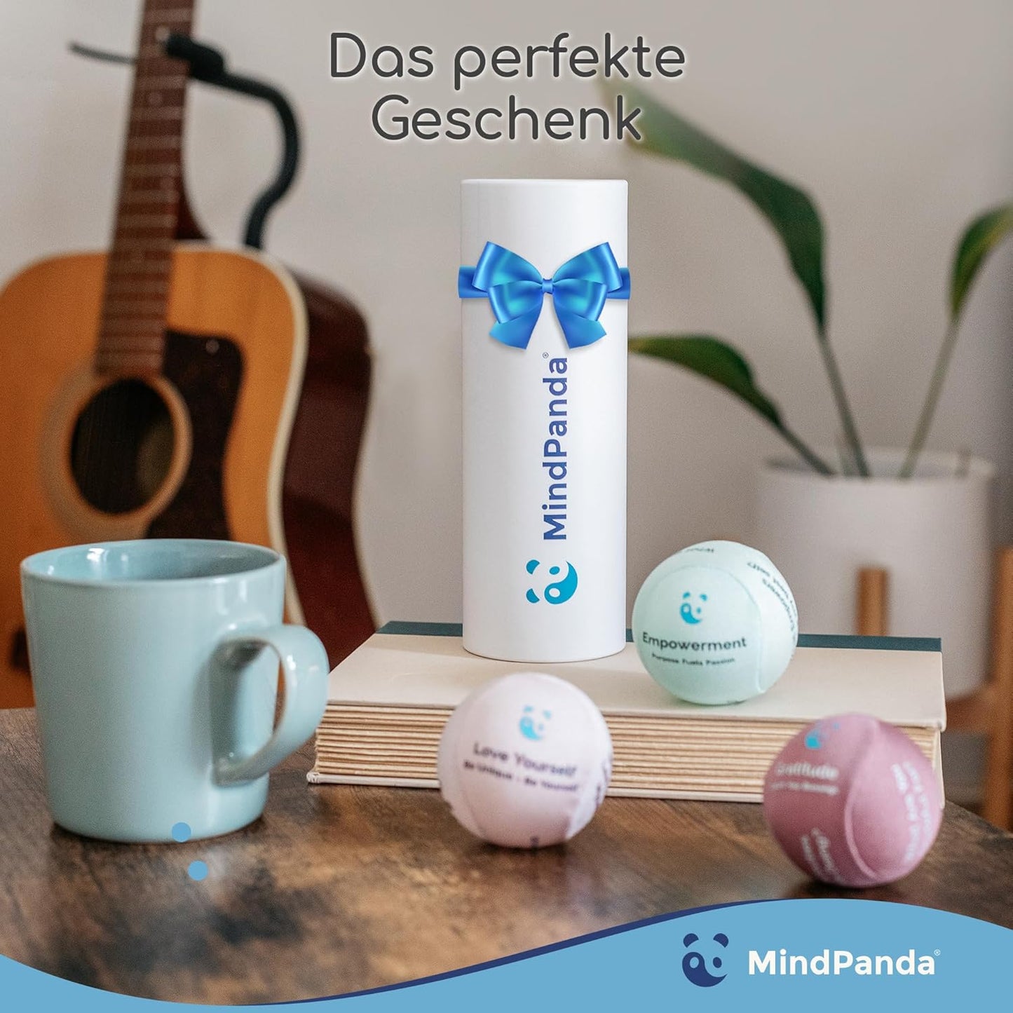 Stressball Handtrainer-Set (3 Dichten), Sonnenorange, Anthrazit, Jadegrün
