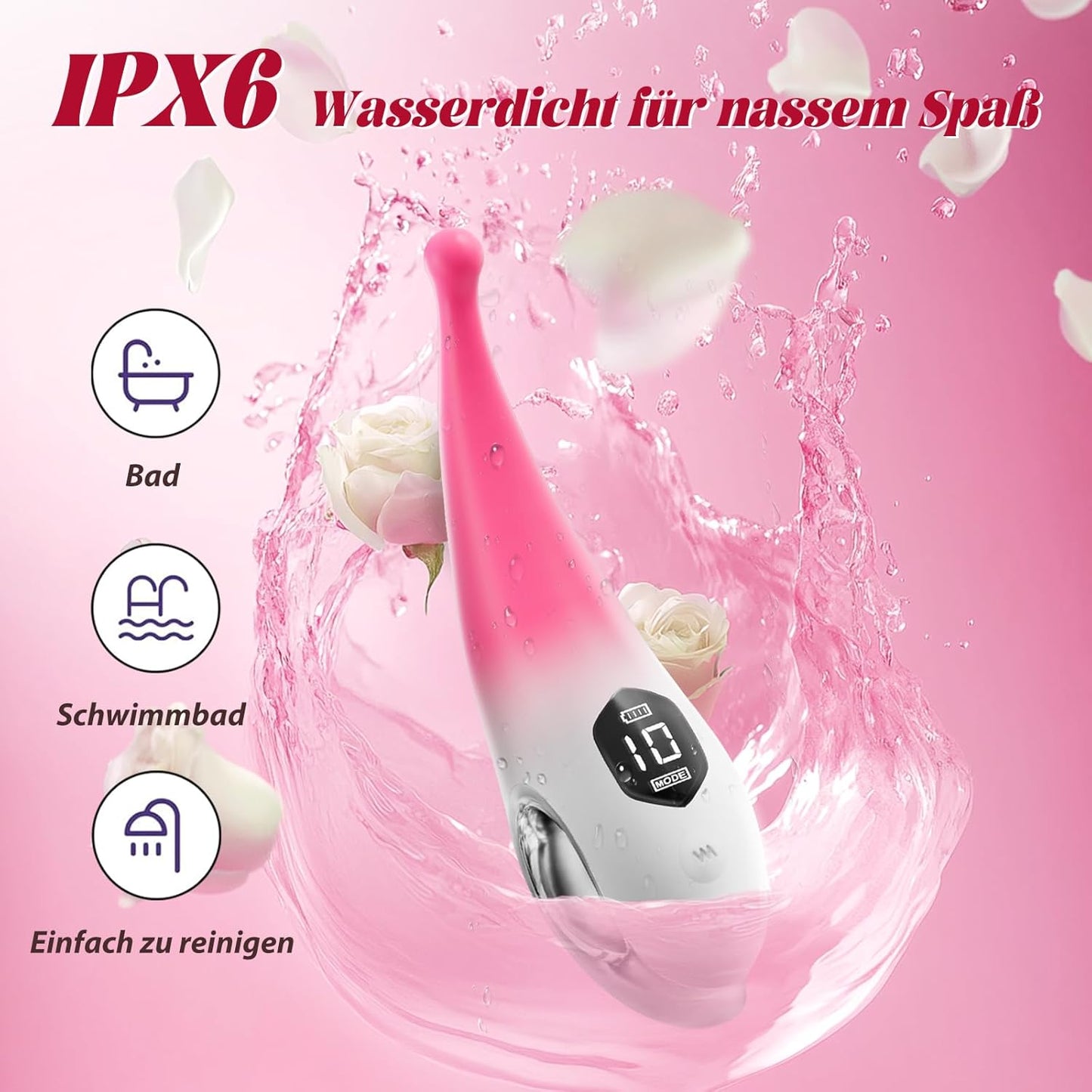 Vibration Klitoris Vibrator mit 10 Modi