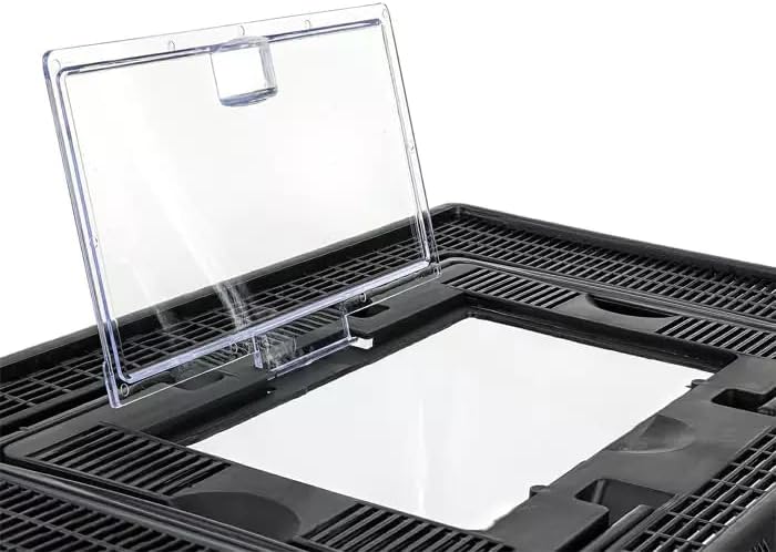 Terra Box für Reptilien, 42x27x15 cm Rechteck transparent