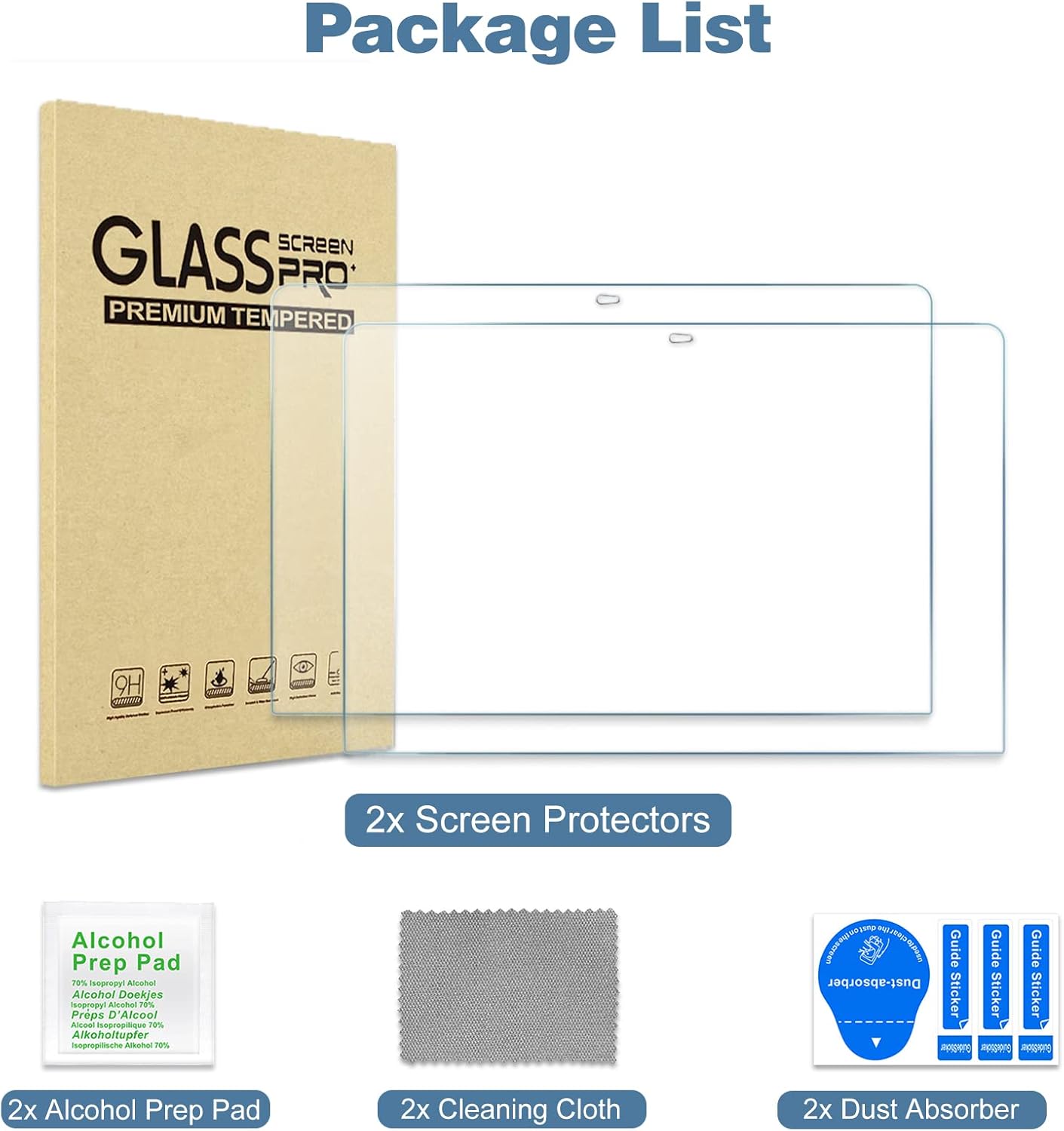 2x Displayschutzfolien für 13" MacBook Pro 13/ MacBook Air 13, Clear