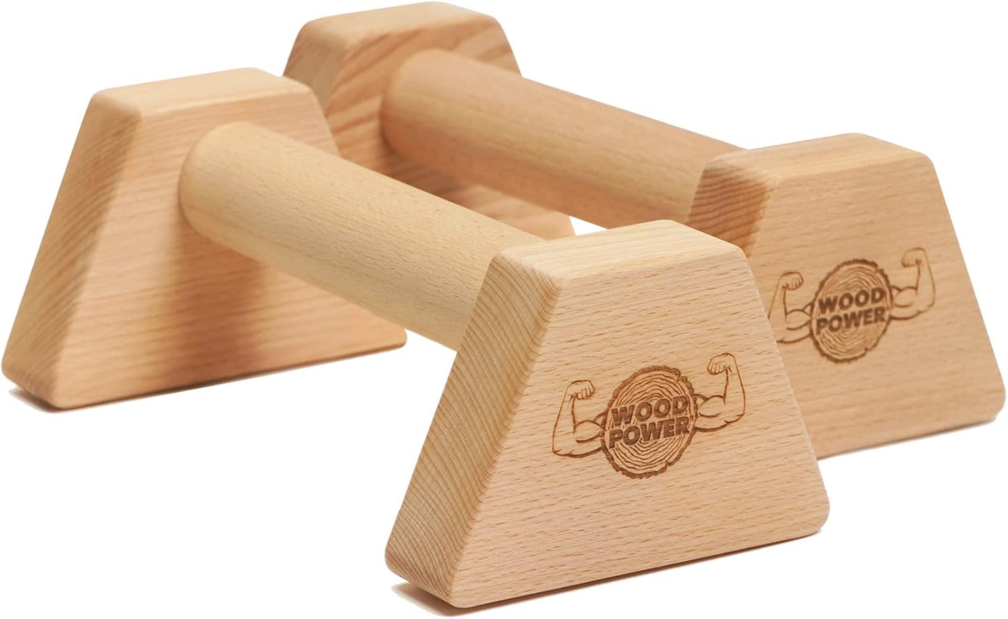 PowerBars - Holz-Parallettes für Liegestütze, XS, Classic