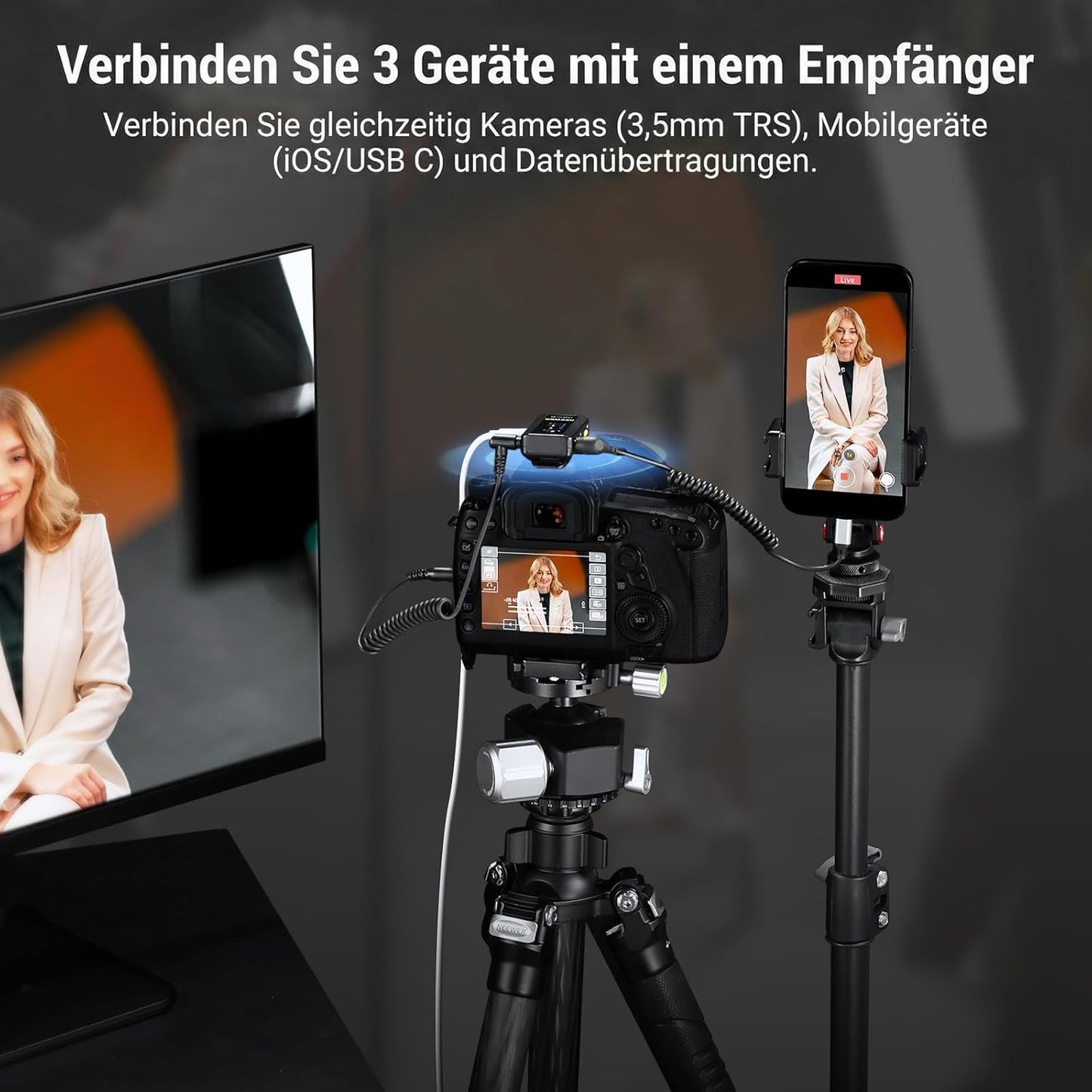 Lavalier Mikrofon-System CM28 Pro, CM28 Pro