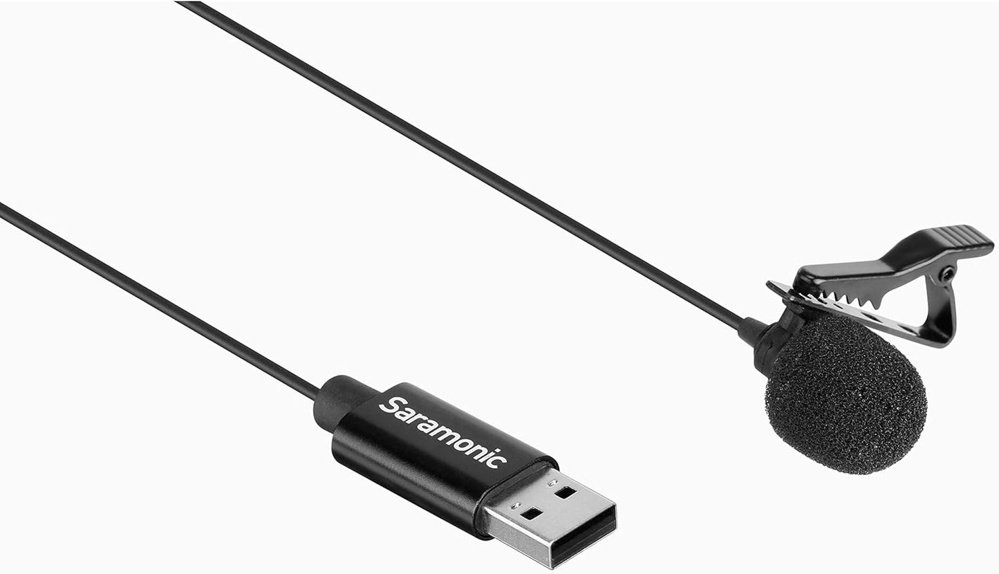 Lavalier Mikrofon mit USB-A, 6.56 Feet