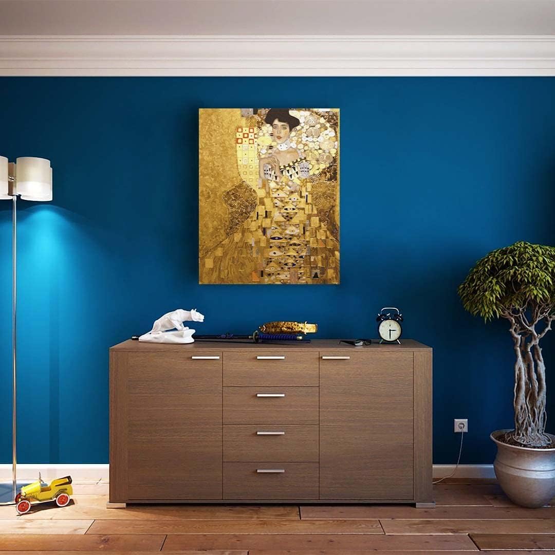 Malen nach Zahlen - Adele Bloch-Bauer, Adele Bloch-Bauer Gustav Klimt Mittel